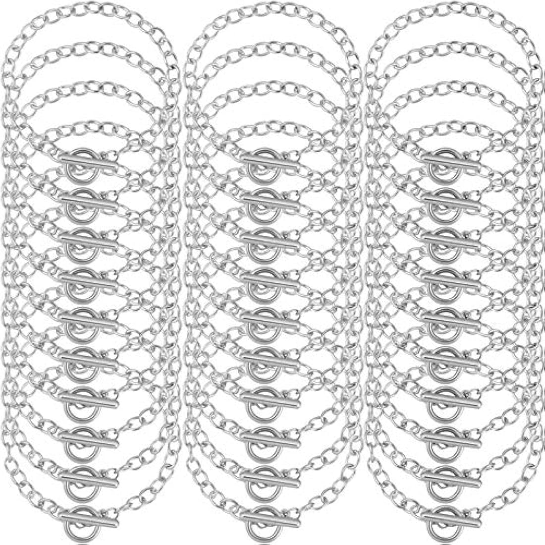 Pulseras y tobilleras 30 piezas de pulseras con cierre