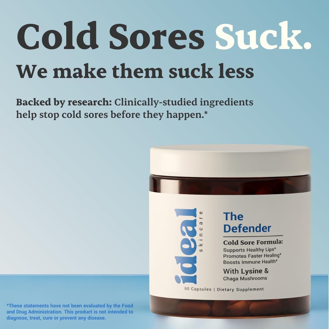 Suplemento para herpes labial | L-Lisina 1000mg | 60 Cápsulas