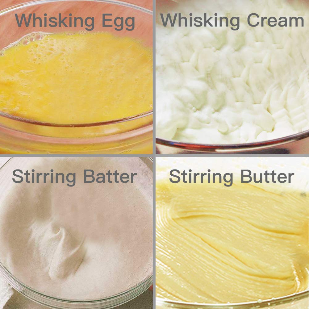 Batidora de huevo de acero inoxidable