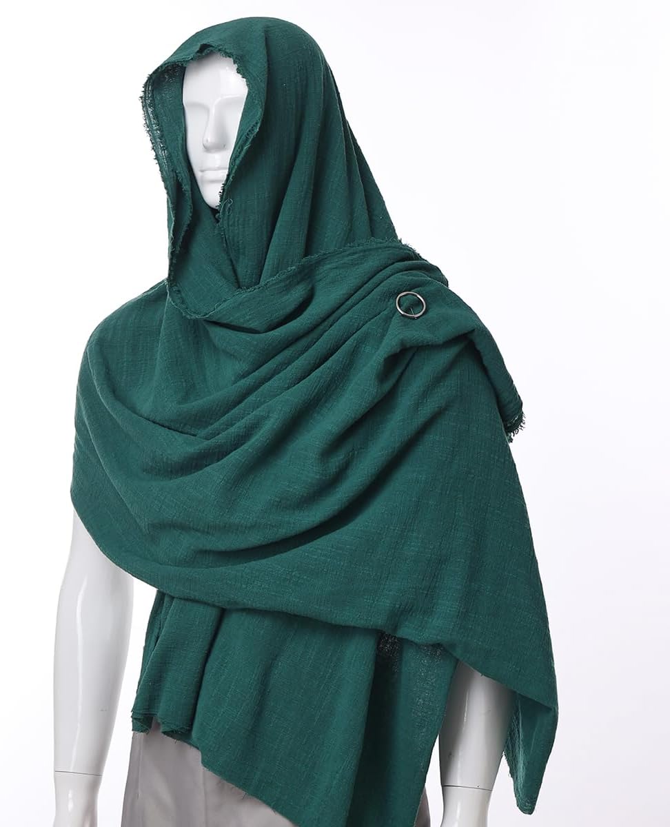 Bufanda GRACEART estilo post-apocalíptico, Cowl Sash Medieval