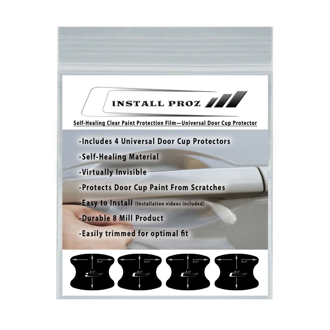 película protectora de pintura transparente autorreparable