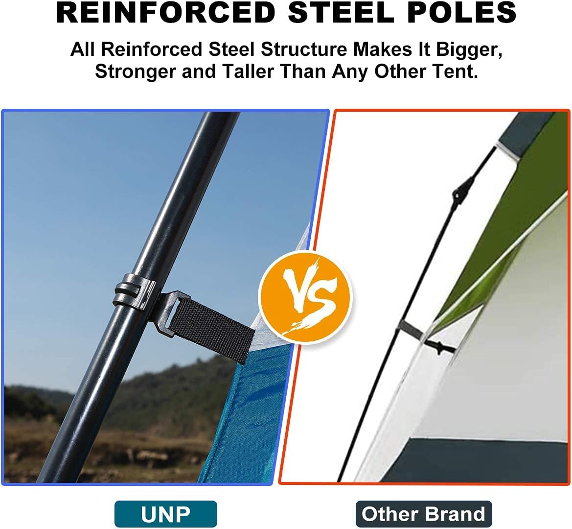 Tienda UNP: Carpa Familiar 6 Personas Impermeable 10'X9