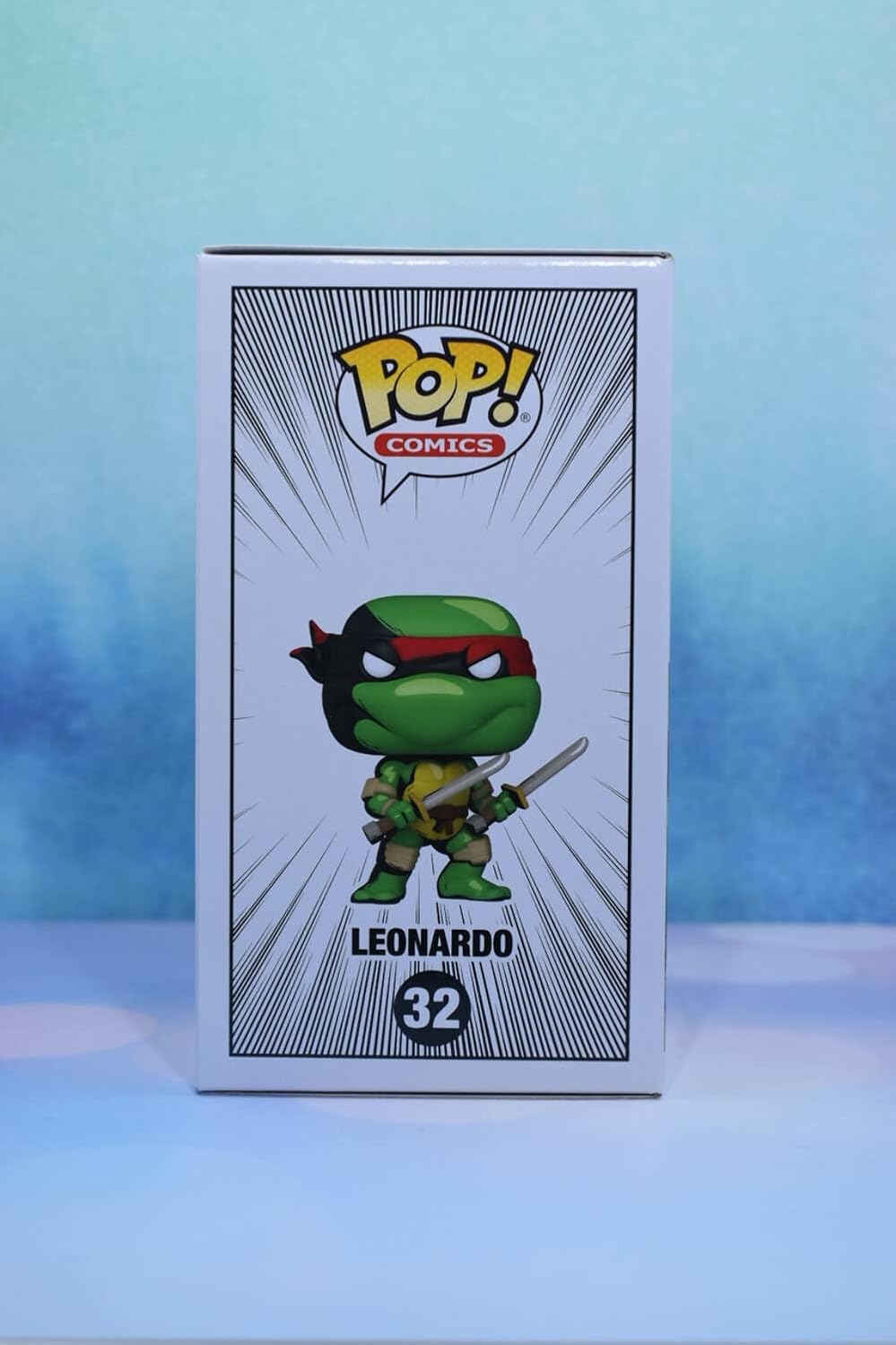 Figura Vinyl Leonardo TMNT Exclusiva Previews de Funko Pop!