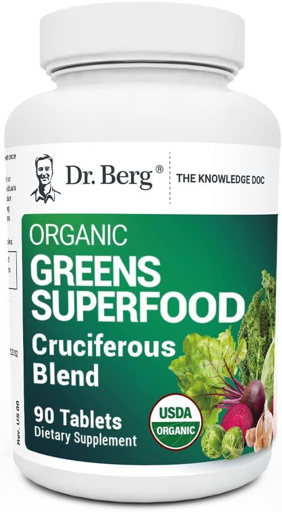 Soporte Orgánico de Crucíferas - 11 Superfoods, Energía y Desintoxicación