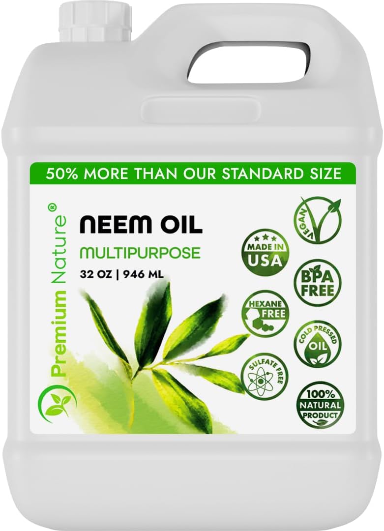 Suplemento Aceite de neem orgánico para la piel 100% puro