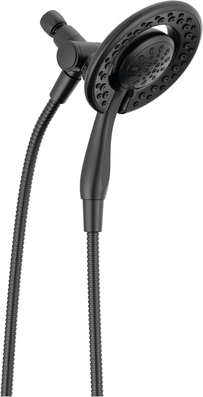 Regadera doble negro mate 75486CBL DELTA FAUCET