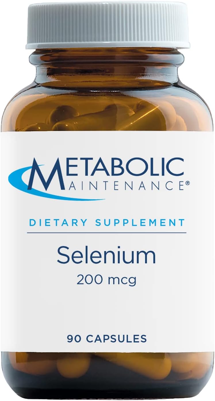 Suplemento Metabolic Maintenance Selenio - 200 microgramos