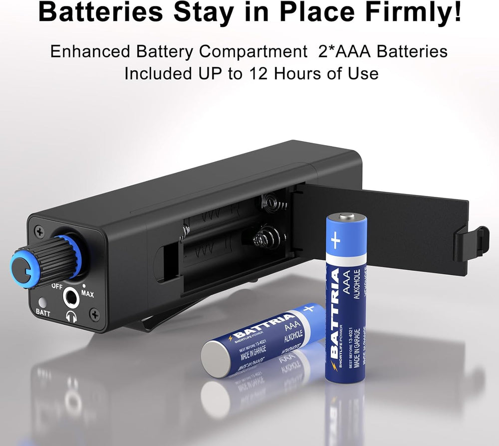 Amplificador Portátil IEM con Sonido Superior y Clip Duradero