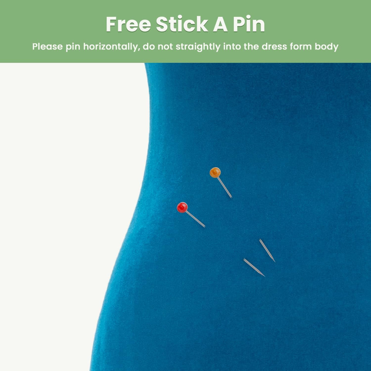 Maniquí Torso Femenino Ajustable con Tripié de Madera 49-63”