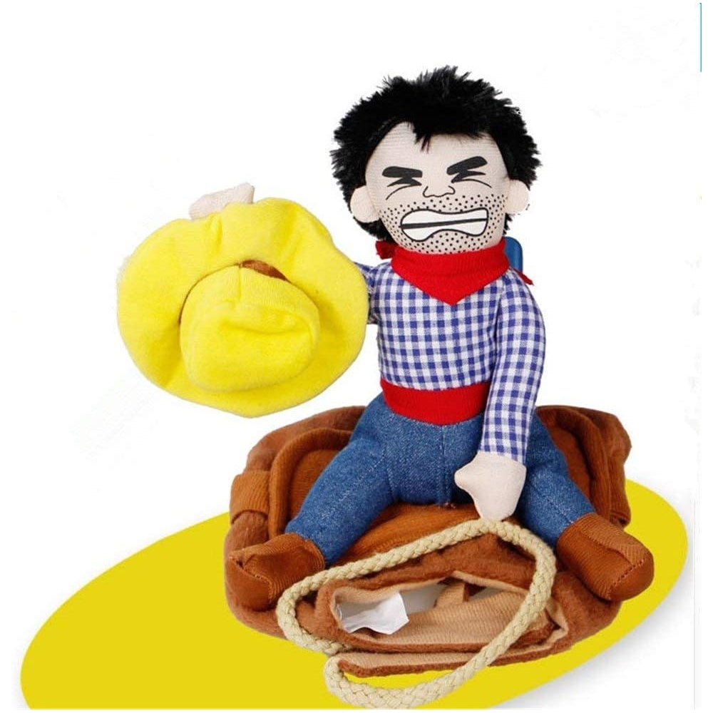 Disfracesde traje de vaquero para perro talla XS