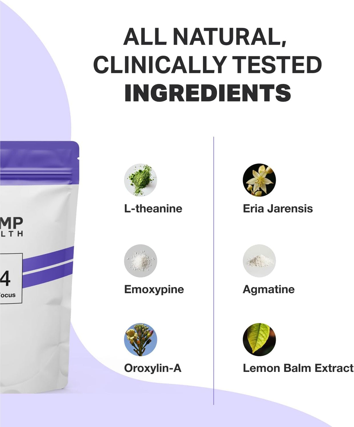 Suplemento B4 Calm Focus - Memoria y Enfoque - 20 Contenido