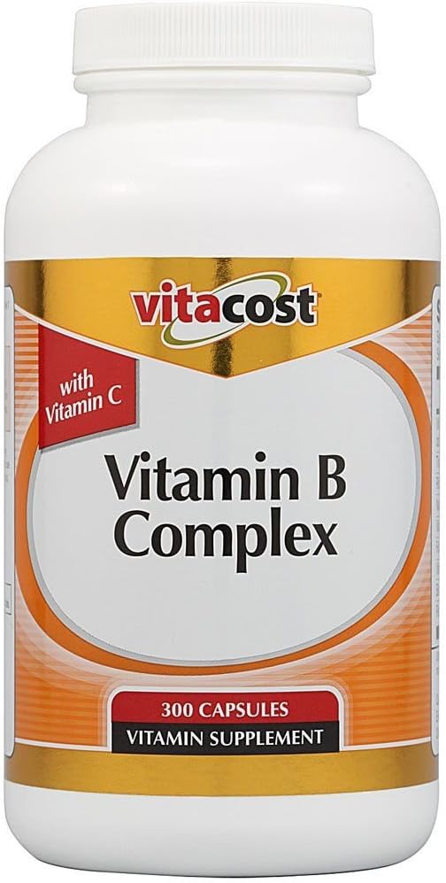 Vitacost Complejo de Vitaminas B con Vitamina C - 300 cápsulas