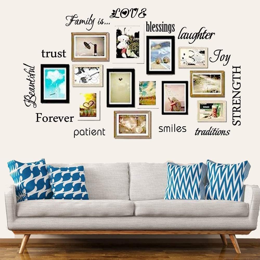 Vinilo Decorativo Familiar JEPART - 12 Frases para Cuadros