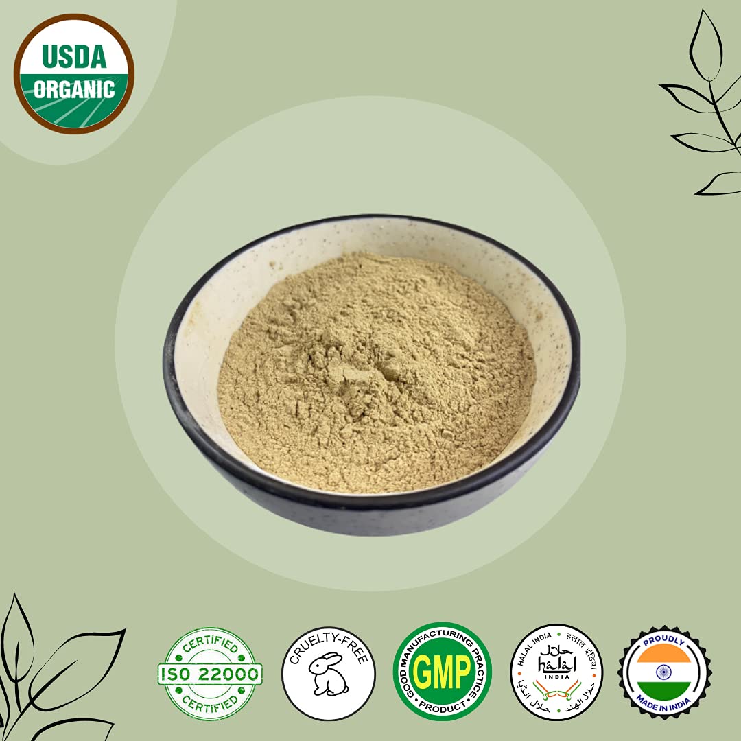 Polvo de Amla Orgánico USDA, Rico en Vitamina C y Antioxidantes