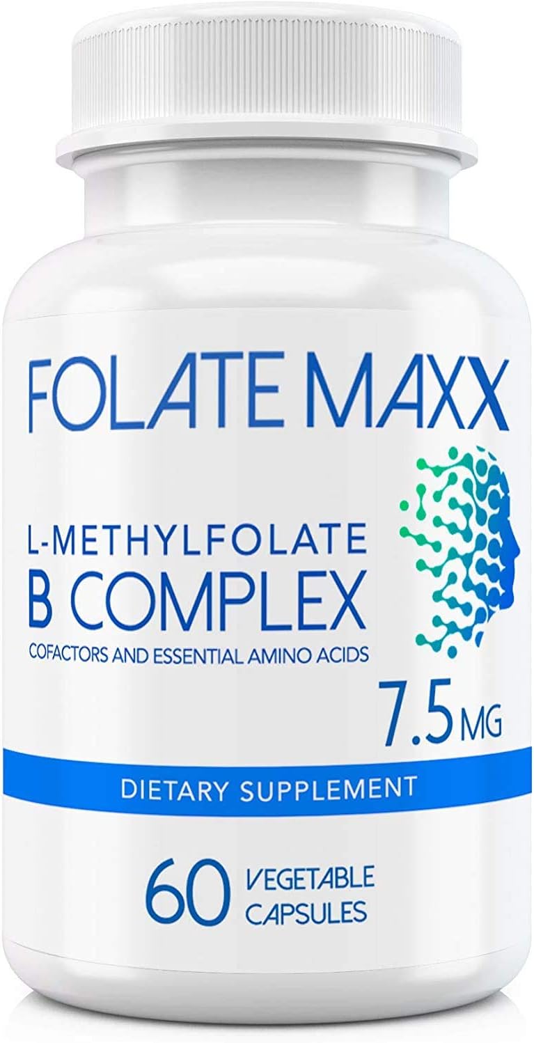 Suplemento L-metilfolato + B12 metilcobalamina y mezcla B6