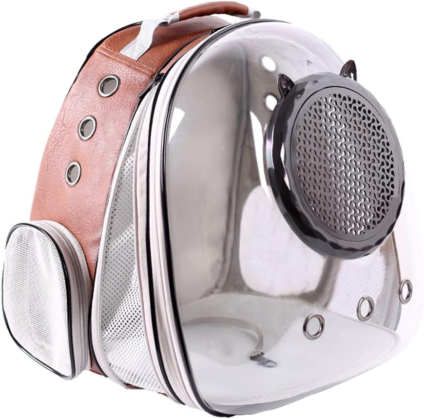 Mochila Expandible para Gatos, Aprobada Aerolíneas, Modelo Astronauta