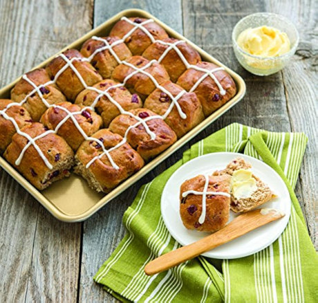 Nordic Ware – Bandeja de Aluminio Antiadherente Comercial