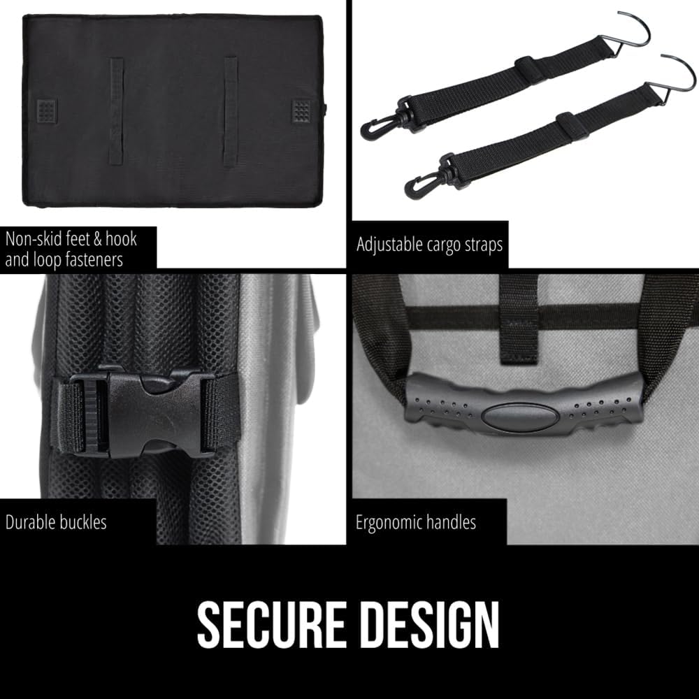 Organizador de Maletero Gorilla Grip, Compartimentos, Divisores