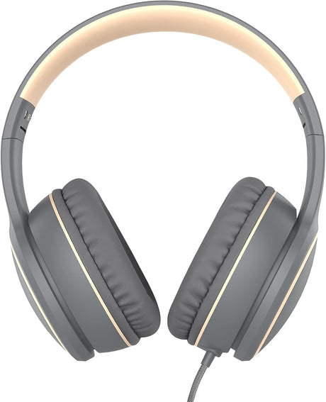 Auriculares On-Ear RORSOU, ligeros, con micrófono, R10