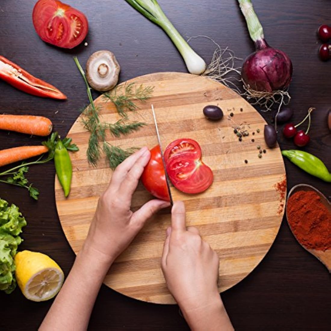 Juego de cuchillos de carne dentado, restaurante Calidad,