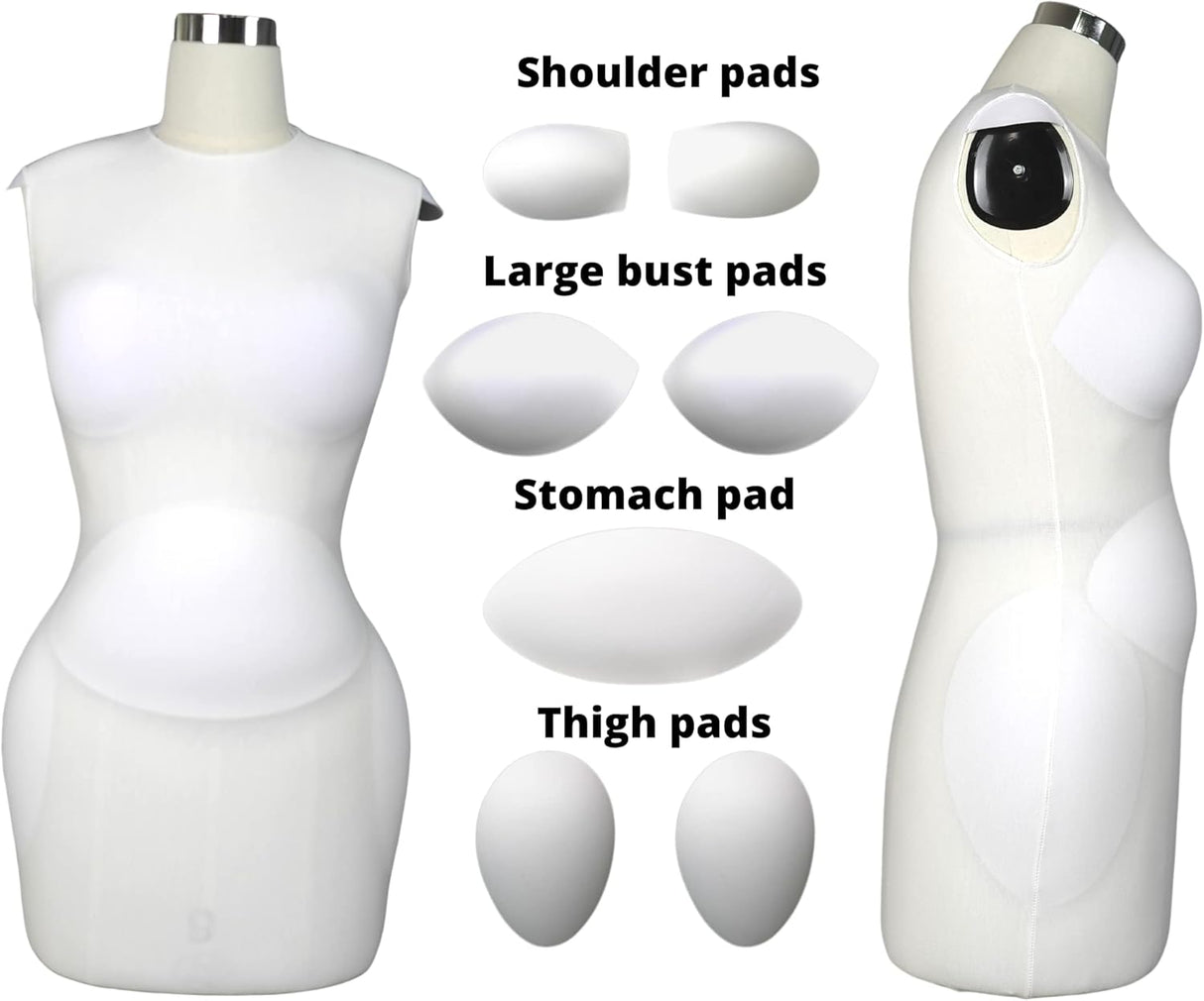 Kit de Relleno Pro Modular para Maniquí - 20 Piezas Ajustables