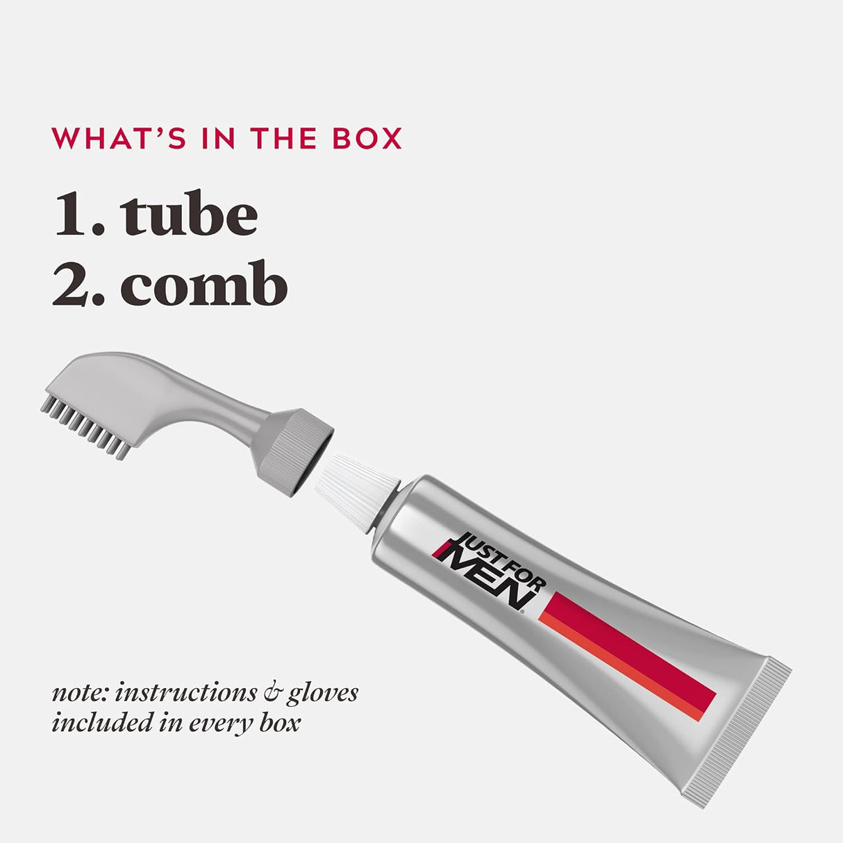 Just for Men para el cabello, 1, Marrón medio