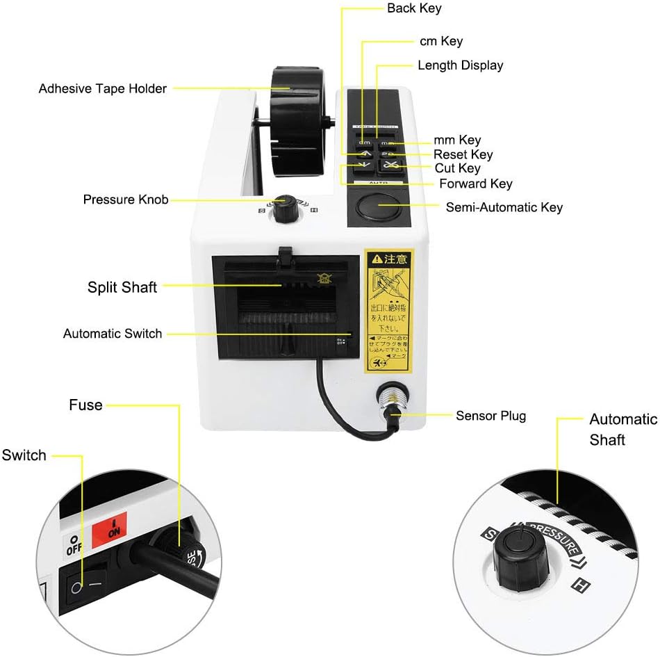Dispensador automático de cinta, dispensador automático.