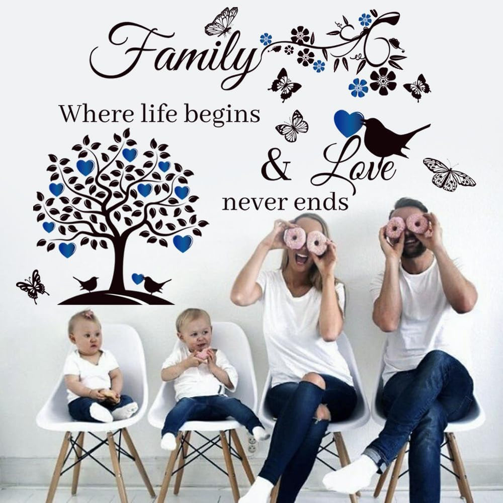 Vinilos Decorativos Familia - Citas Inspiradoras para Hogar