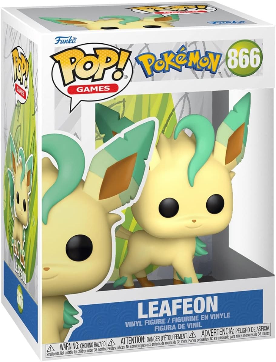 Figurita Coleccionable Leafeon Funko Pop - Pokémon - Oficial
