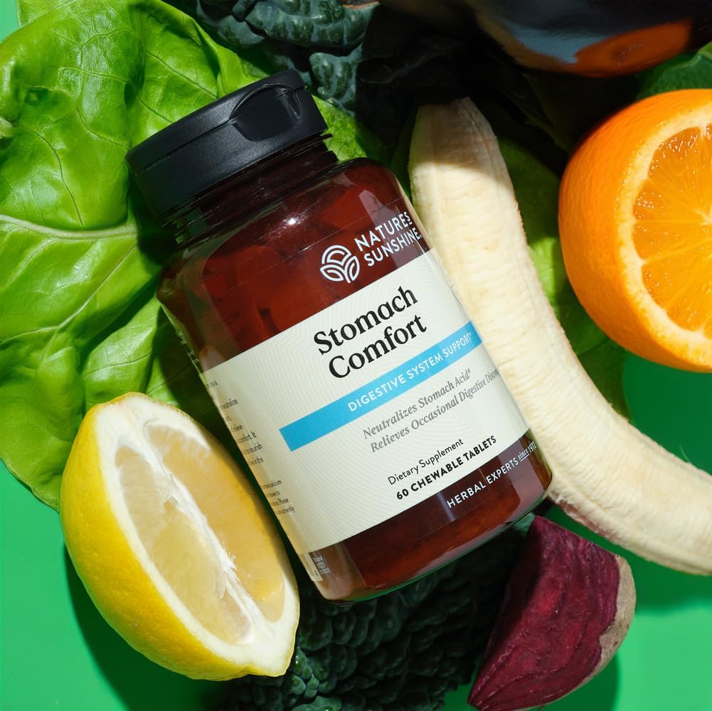 Suplementos Estomacal 60 Tabletas Masticables Ayuda Digestiva