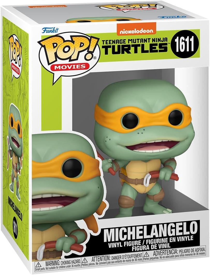 Funko Pop! Películas: Tortugas Ninja - Michelangelo Coleccionable