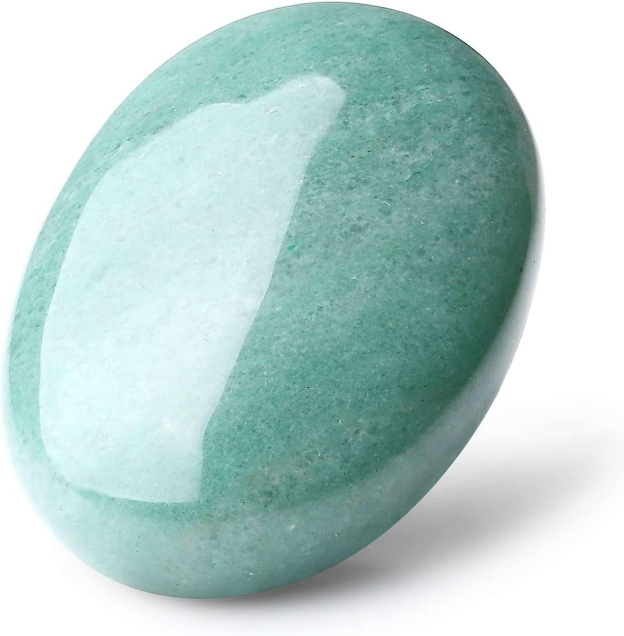 Piedra de Palma de Aventurina Verde 2.4" - Efectos Calmantes