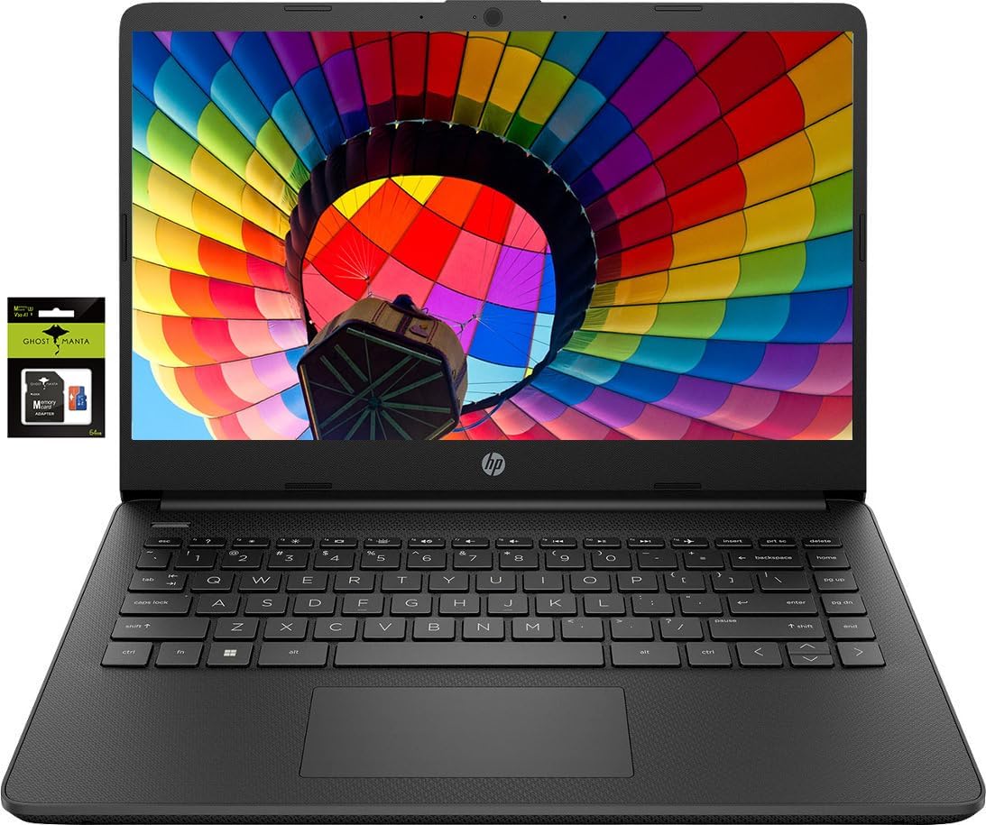 Laptop HP 14 Ultra Ligero, Intel Celeron, 8GB RAM, Win 11