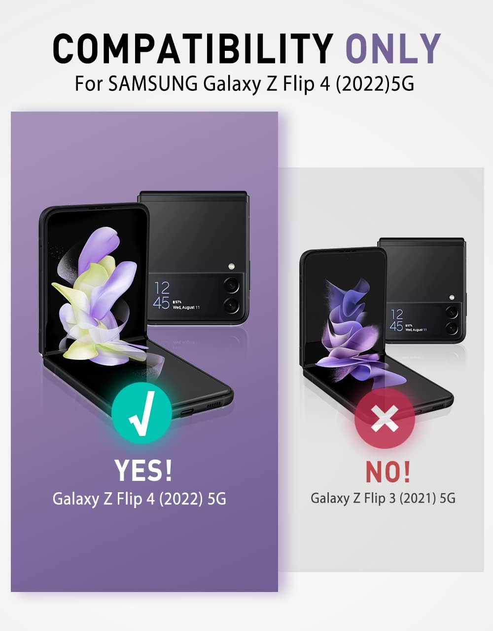 Funda resistente para Samsung Galaxy Z Flip 4 5G 2022