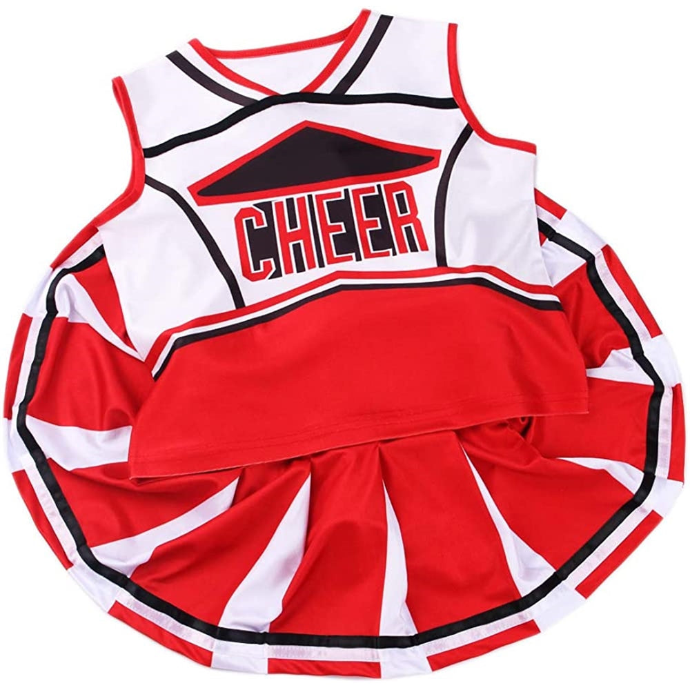Disfraces de animadora para niñas talla 4 a 5 años
