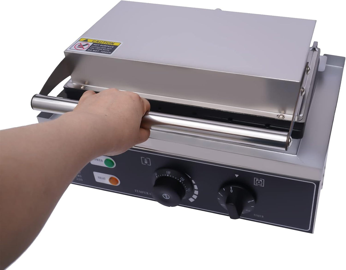 Máquina de Waffles Hotdog, 110V 1500W, 6PCS, Tipo 3