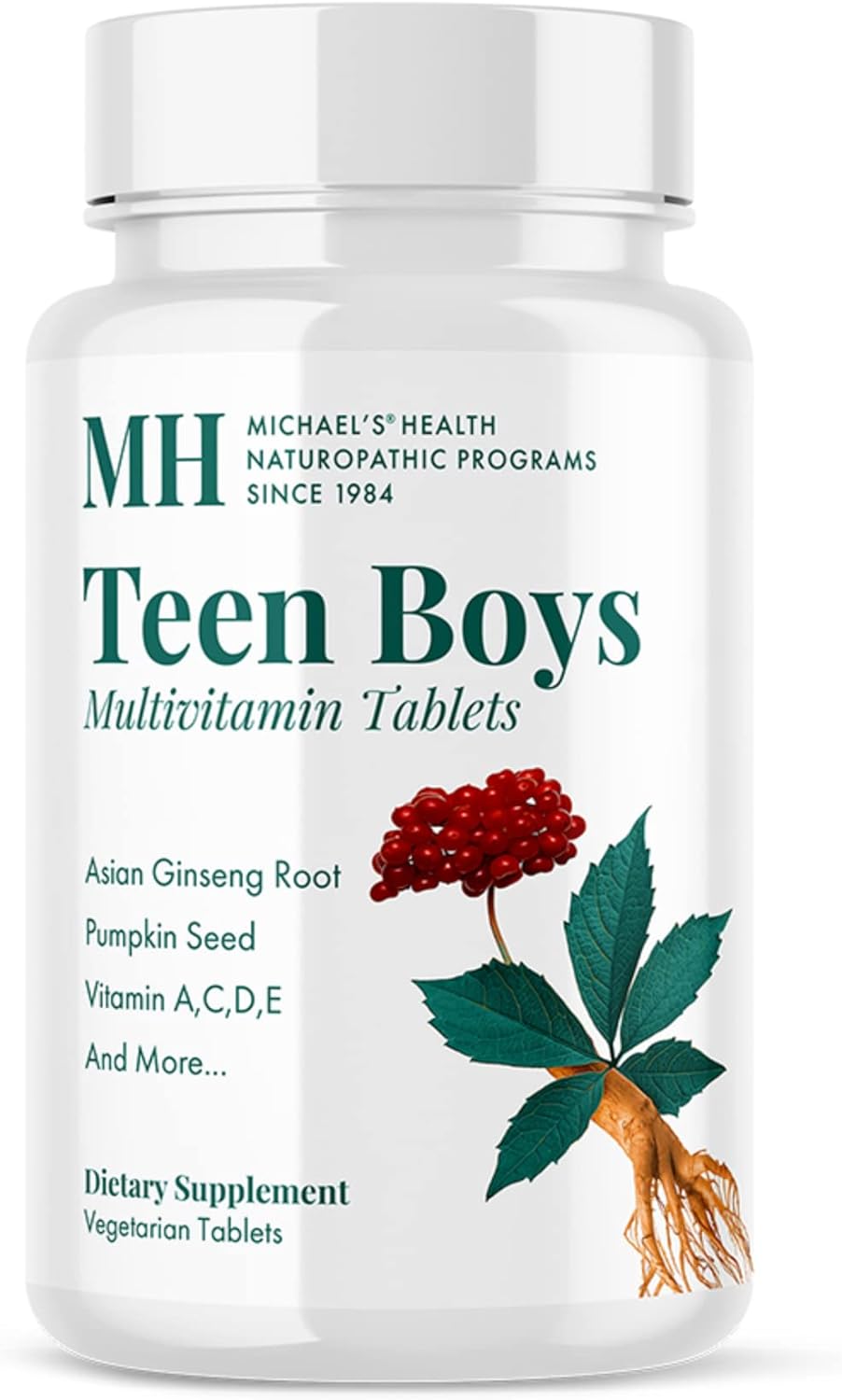 Suplemento Health Naturopathic Programs Teen Boys 60 tab