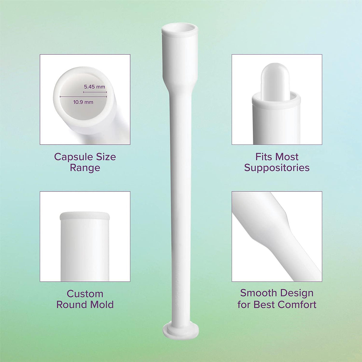 Suplementos Alimenticios Aplicador de supositorio vaginal