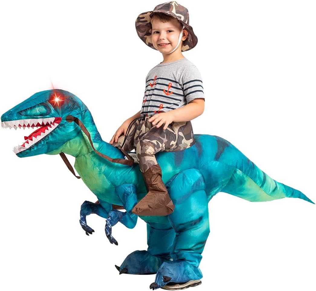 Disfraz Inflable Dinosaurio GOOSH para Niños Halloween Divertido