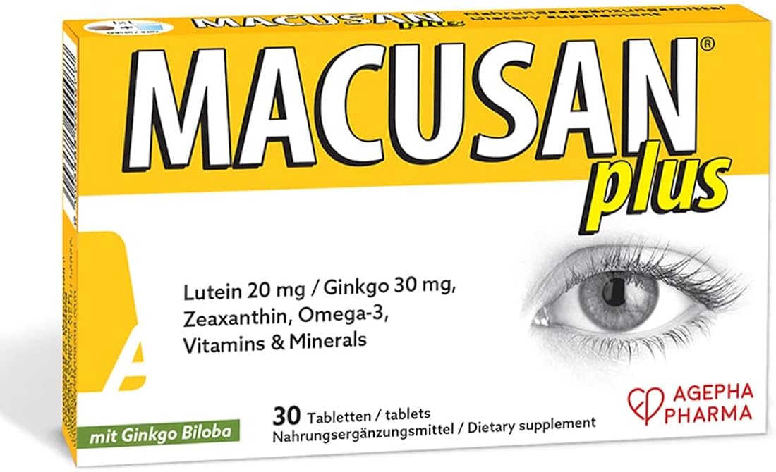 Tabletas para ojos secos para problemas de salud ocular