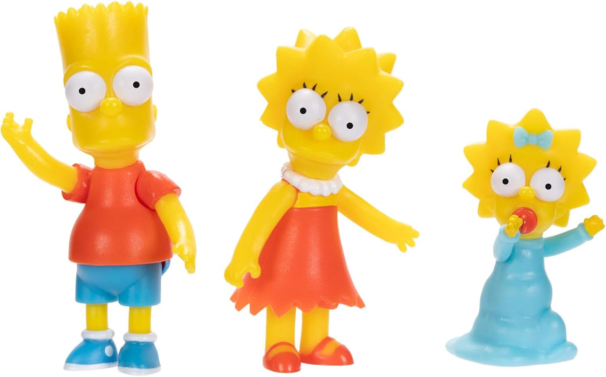 Figuras de Acción Los Simpsons, Disney, Pack Familiar 2.5”