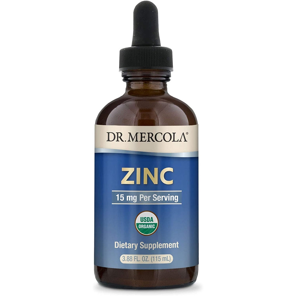 Suplemento dietético líquido de zinc 5 mg 3.88 onzas