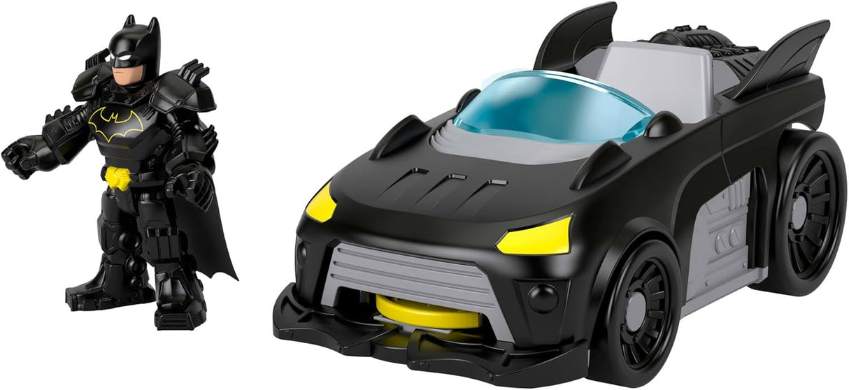 Fisher-Price Imaginext Batmobile DC Super Friends Metal Force 3