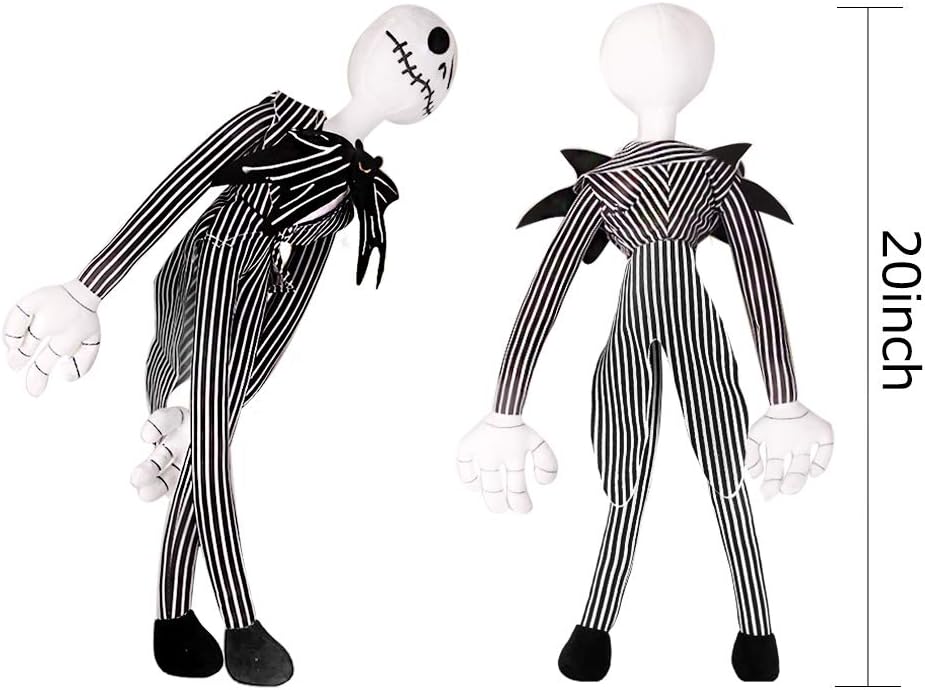 Muñeco de Peluche Jack Skellington - 20 Pulgadas, Pumpkin King