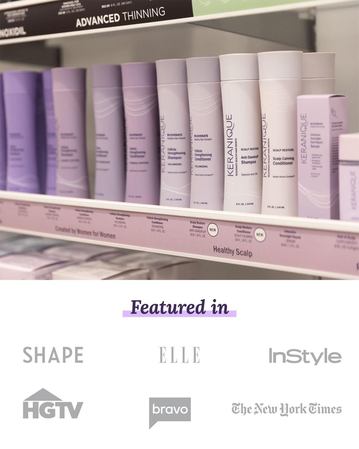 Acondicionador de Queratina para Crecimiento y Volumen