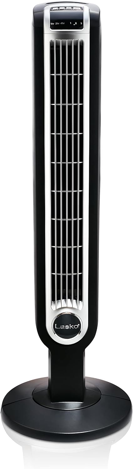 Ventilador Torre Oscilante Lasko 3 Velocidades, Control Remoto 2511