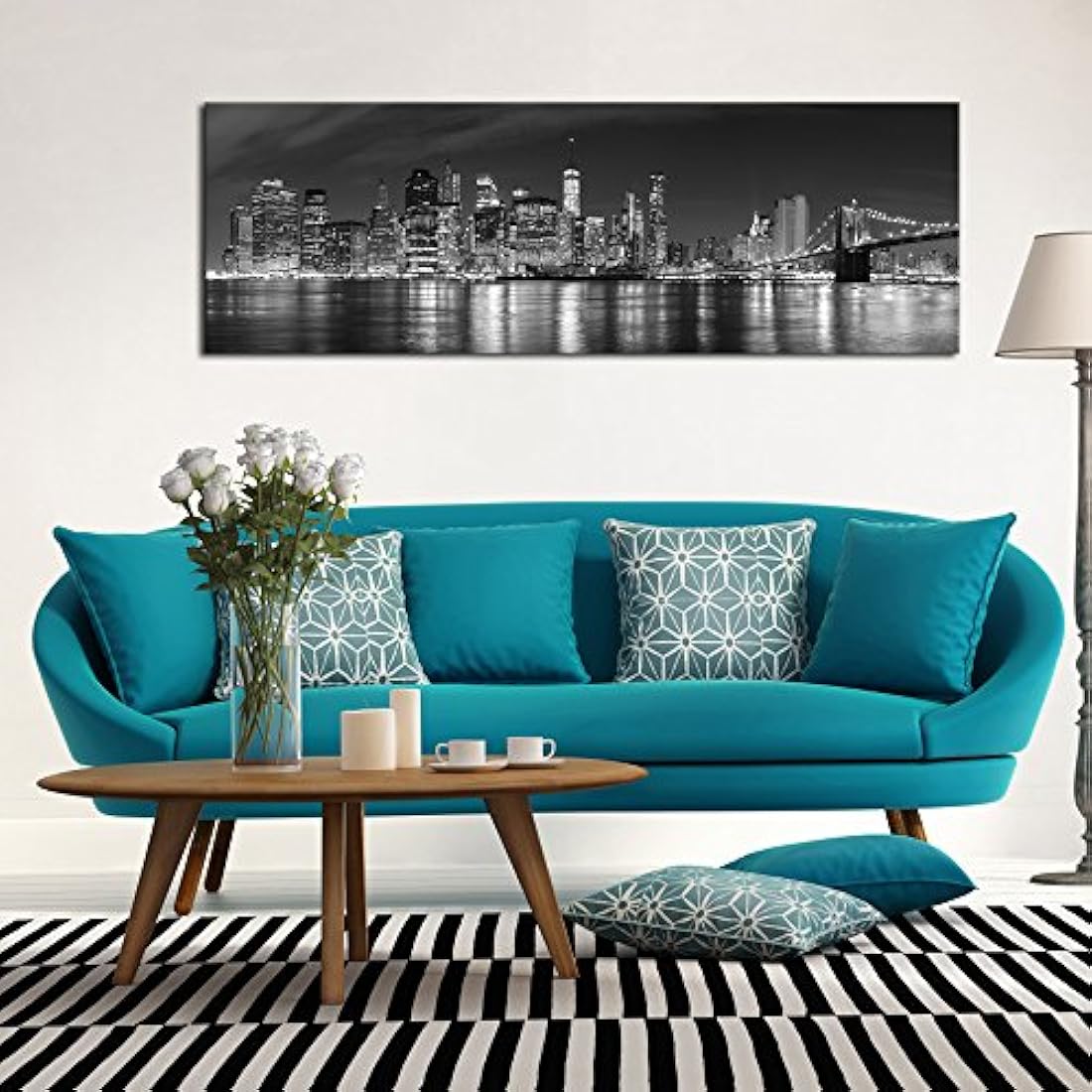 impresiones arte moderno paisaje urbano pinturas en lienzo