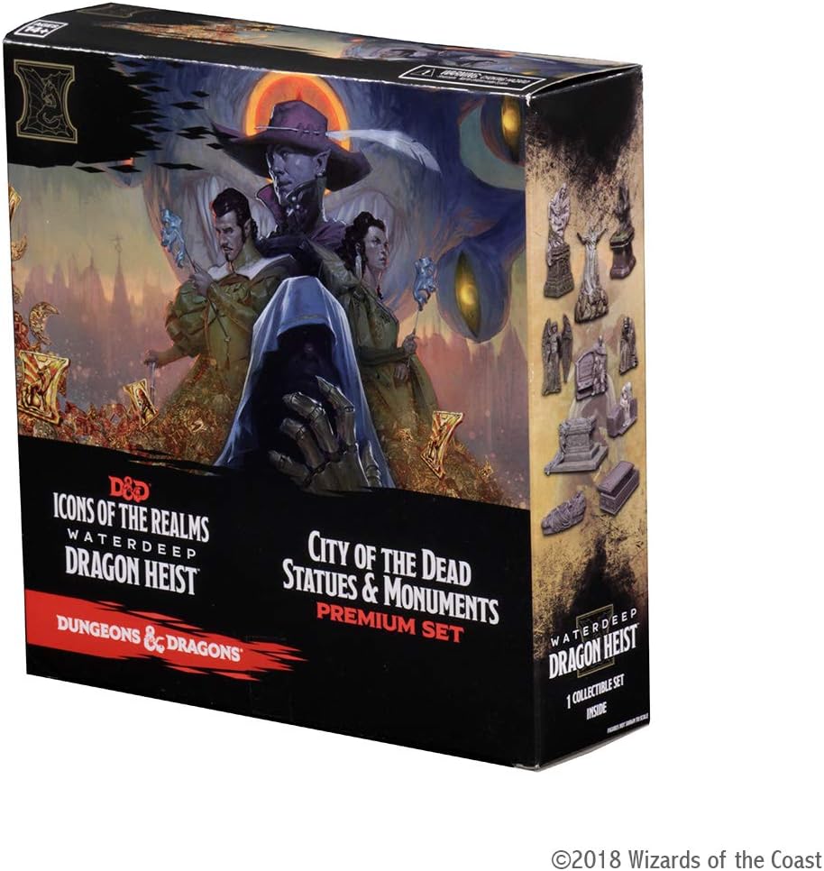 Miniaturas WizKids D&D: Waterdeep Dragon Heist Booster Brick (8)