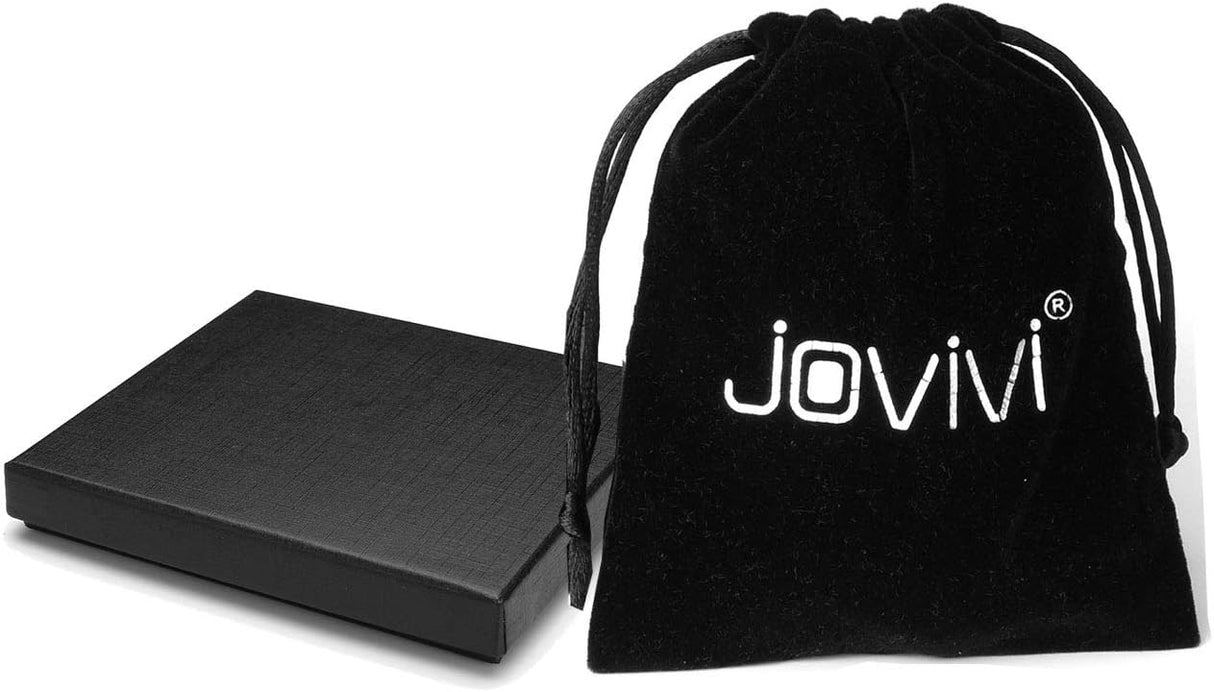 Jovivi 3 collares de cristal curativo envueltos en flores