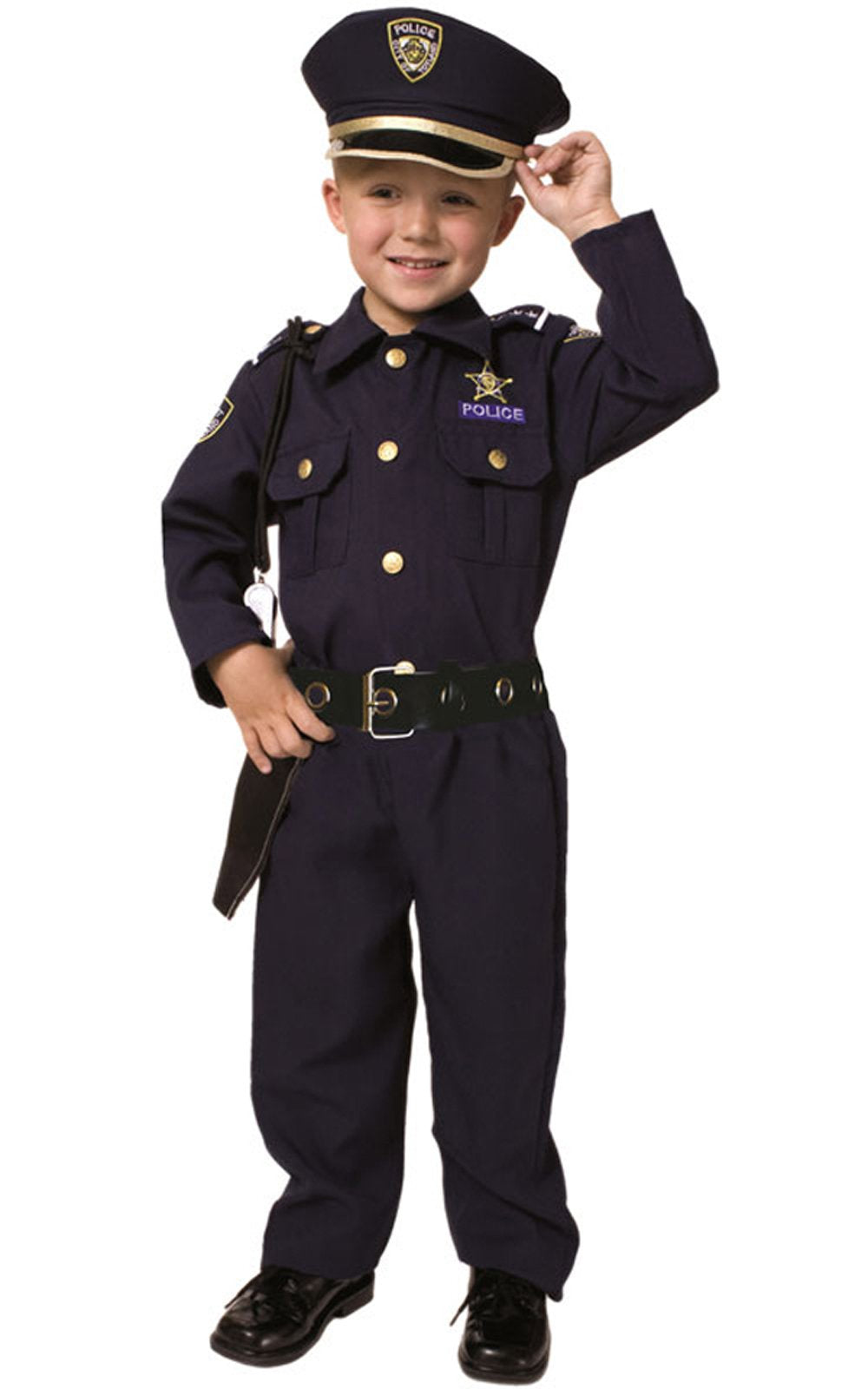Dress Up America Deluxe Police Dress Up Costume Set